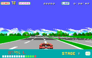 OutRun for IBM PC/Compatibles - Starting a race...