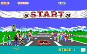 OutRun for IBM PC/Compatibles - Get ready to race!