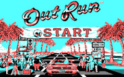 OutRun for IBM PC/Compatibles - Title screen.