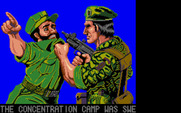 Operation Wolf for IBM PC/Compatibles - The location of the concentration camp was sweated out of the enemy!
