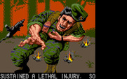 Operation Wolf for IBM PC/Compatibles - Game over.