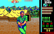 Operation Wolf for IBM PC/Compatibles - Shoot quick before this guy shoots you!