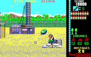 Operation Wolf for IBM PC/Compatibles - Watch out for the incoming grenade!