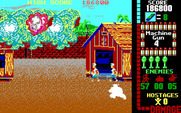 Operation Wolf for IBM PC/Compatibles - Helicopters destroyed!