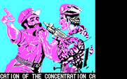 Operation Wolf for IBM PC/Compatibles - The location of the concentration camp was sweated out of the enemy...