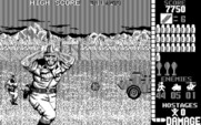 Operation Wolf for IBM PC/Compatibles - Gameplay; careful, don't get shot.
