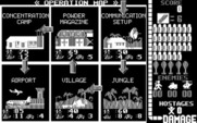 Operation Wolf for IBM PC/Compatibles - Mission overview.