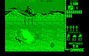 Operation Wolf for IBM PC/Compatibles - Blowing stuff up.