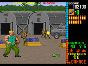 Operation Wolf for Arcade - Shoot the grenade on the ground to replenish your grenade supply.