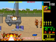 Operation Wolf for Arcade - Only a little bit of strength left!