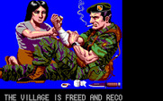 Operation Wolf for IBM PC/Compatibles - Villiage freed, and recovered!