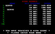 Operation Wolf for IBM PC/Compatibles - High scores.