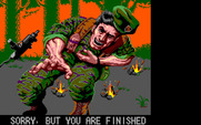 Operation Wolf for IBM PC/Compatibles - Game over.