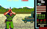 Operation Wolf for IBM PC/Compatibles - Game start.