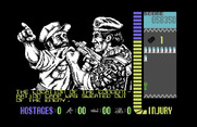 Operation Wolf for Commodore 64 - The location of the concentration camp was sweated out of the enemy!