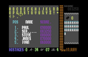 Operation Wolf for Commodore 64 - A new high score!