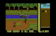 Operation Wolf for Commodore 64 - My energy is gone, I'll have to try again!