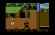 Operation Wolf for Commodore 64 - Now I'm out of ammo...