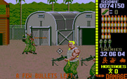 Operation Wolf for Amiga - This guy is tough!