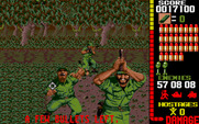 Operation Wolf for Amiga - Entering the jungle...