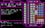 2400 A.D. for IBM PC/Compatibles - Talking to a character.