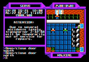 2400 A.D. for Apple II - One of the transporters is temporarily out of service...