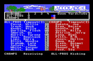 4th & Inches for Apple IIgs - Here's the teams...