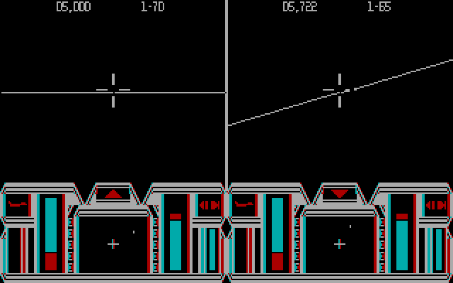 Top Gun IBM PC/Compatibles Screenshot: Starting the game...