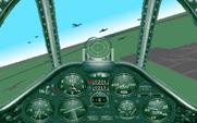 Aces Over Europe for IBM PC/Compatibles - Some other planes in sight.