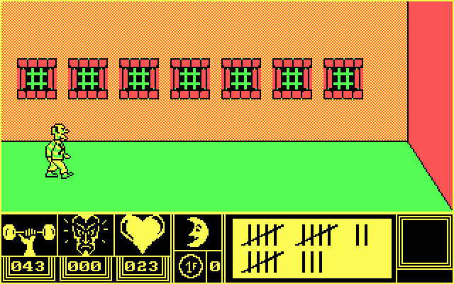 Eden Blues IBM PC/Compatibles Screenshot: A dead end...not much here.