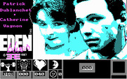 Eden Blues for IBM PC/Compatibles - Title screen.