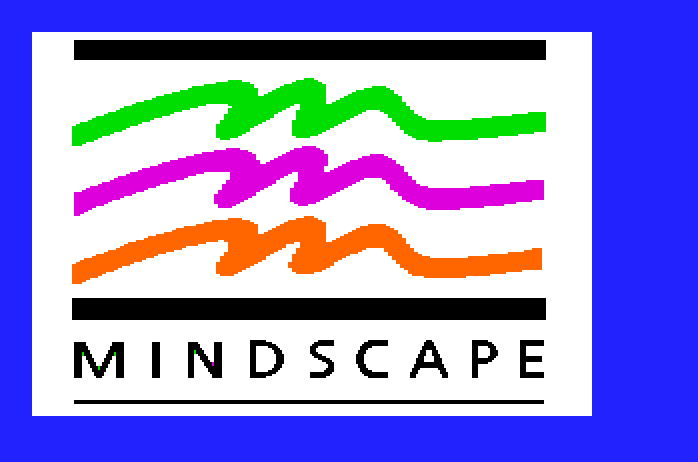 Gauntlet Apple IIgs Screenshot: Mindscape logo.