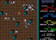 Gauntlet for Arcade - Level 3 is wide open, but has numerous opponents!
