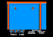 Gauntlet for Apple II - Game start.