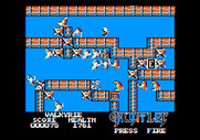 Gauntlet for Apple II - There's the exit! But it's blocked by some walls...