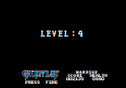 Gauntlet for Apple II - Start of level 4...