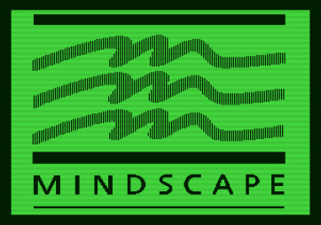 Gauntlet for Apple II - Mindscape logo.