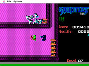 Gauntlet for Macintosh - Running from death!