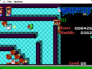Gauntlet for Macintosh - Shooting a generator...
