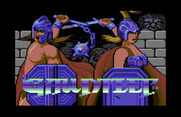 Gauntlet for Commodore 64 - Title screen.