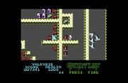 Gauntlet for Commodore 64 - Pick up treasures for bonus points!