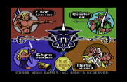 Gauntlet for Commodore 64 - Select a character...