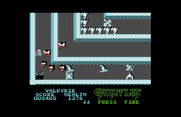 Gauntlet for Commodore 64 - The next exit hidden in the corner..
