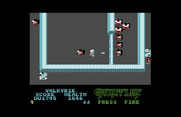 Gauntlet for Commodore 64 - You'll need to hit these grunts multiple times...