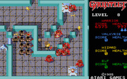 Gauntlet for Atari ST - Making my way through the monster infested passages...