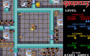 Gauntlet for Atari ST - Starting in a small room surrounded by trouble...
