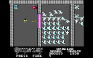 Gauntlet for IBM PC/Compatibles - Save keys to open doors.