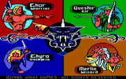 Gauntlet for IBM PC/Compatibles - Select a character.