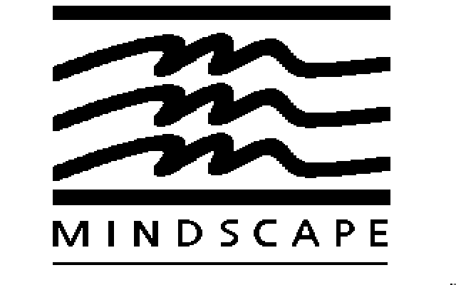 Gauntlet IBM PC/Compatibles Screenshot: Mindscape logo.