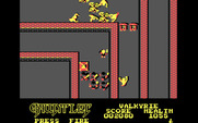 Gauntlet for IBM PC/Compatibles - Navigating narrow passageways.